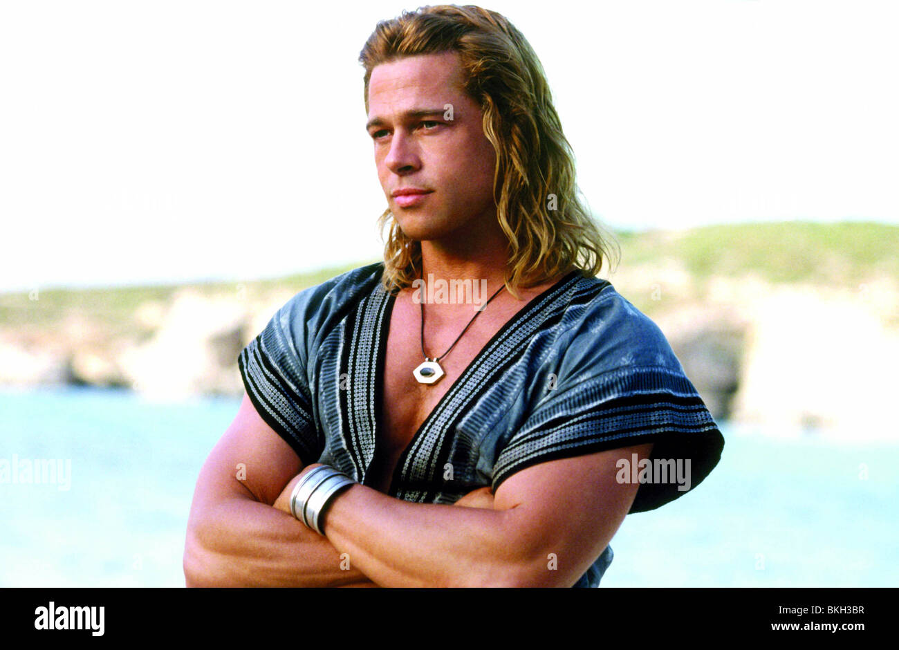 TROY -2004 BRAD PITT Banque D'Images