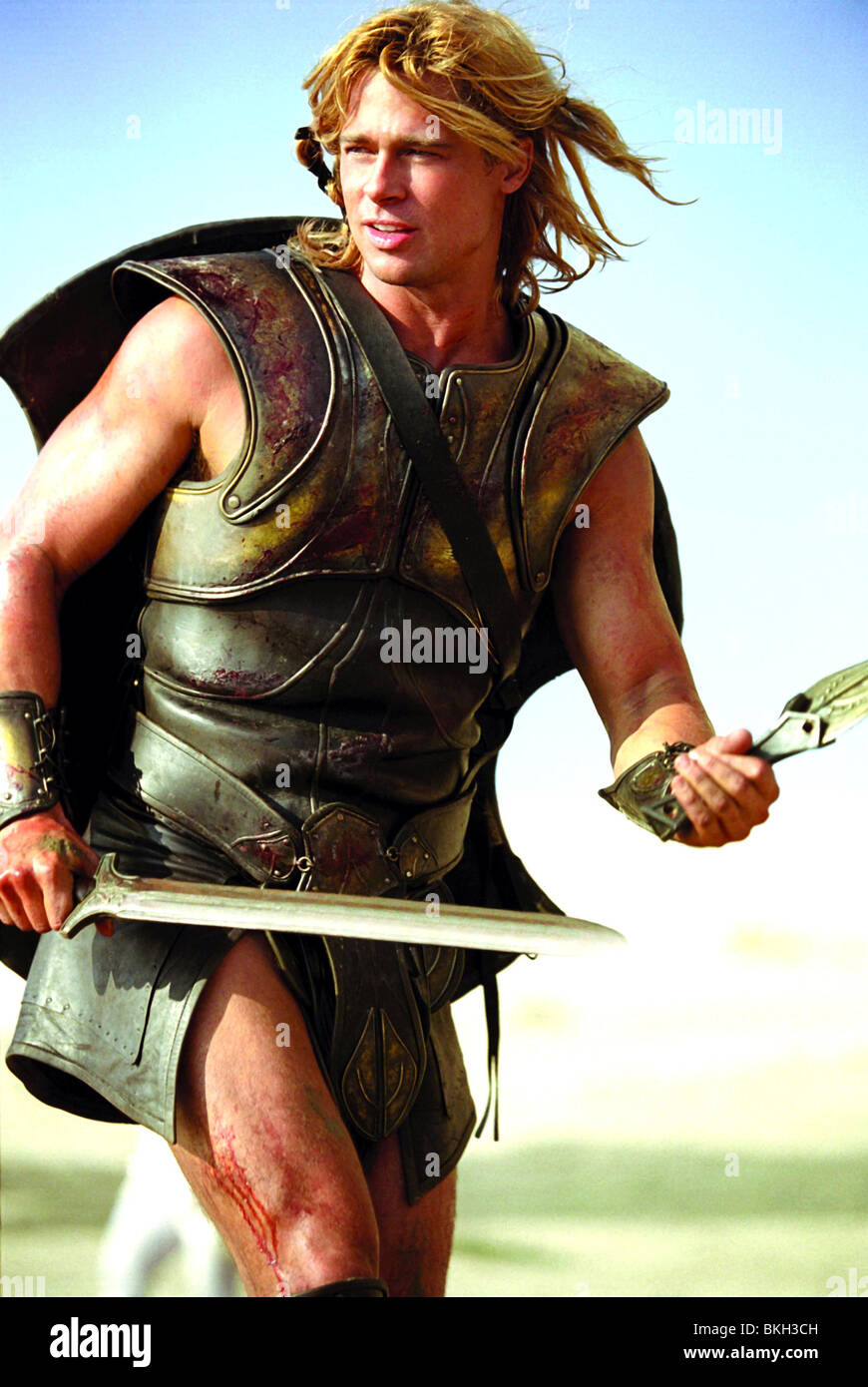 TROY -2004 BRAD PITT Banque D'Images