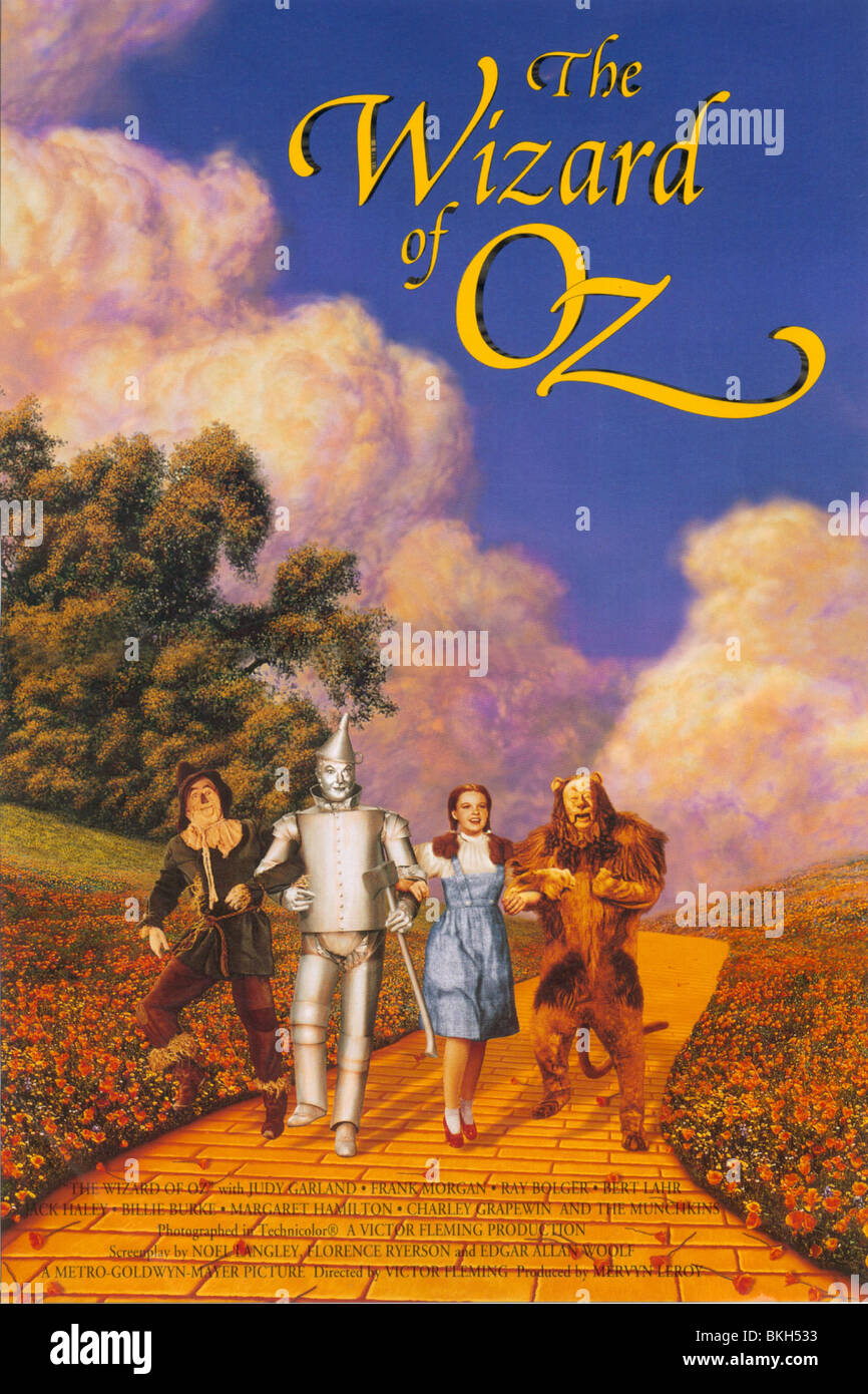 THE Wizard of Oz -1939 POSTER Banque D'Images