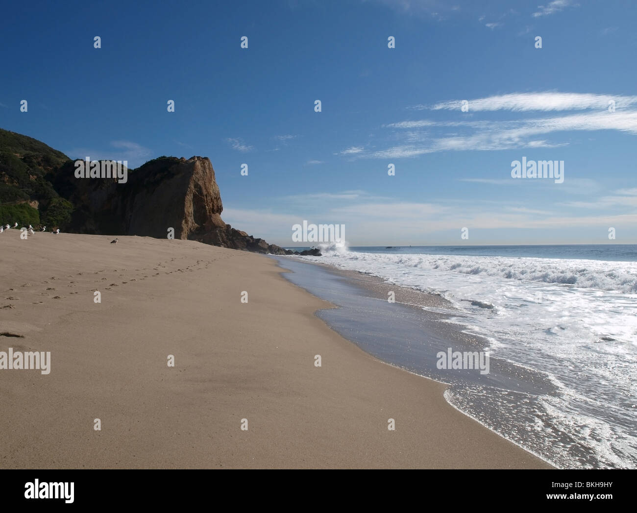 Westward Beach en Californie du Sud où de nombreux films sont tournés Banque D'Images