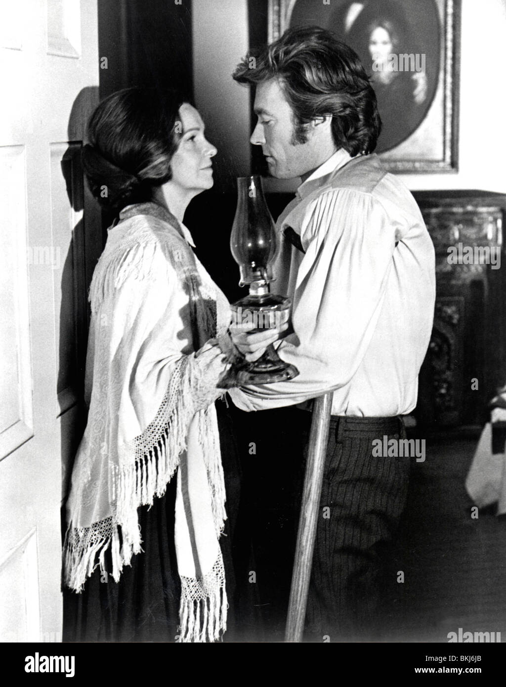 La SÉDUISIT (1971) GERALDINE PAGE, CLINT EASTWOOD BEGL 002 P Banque D'Images