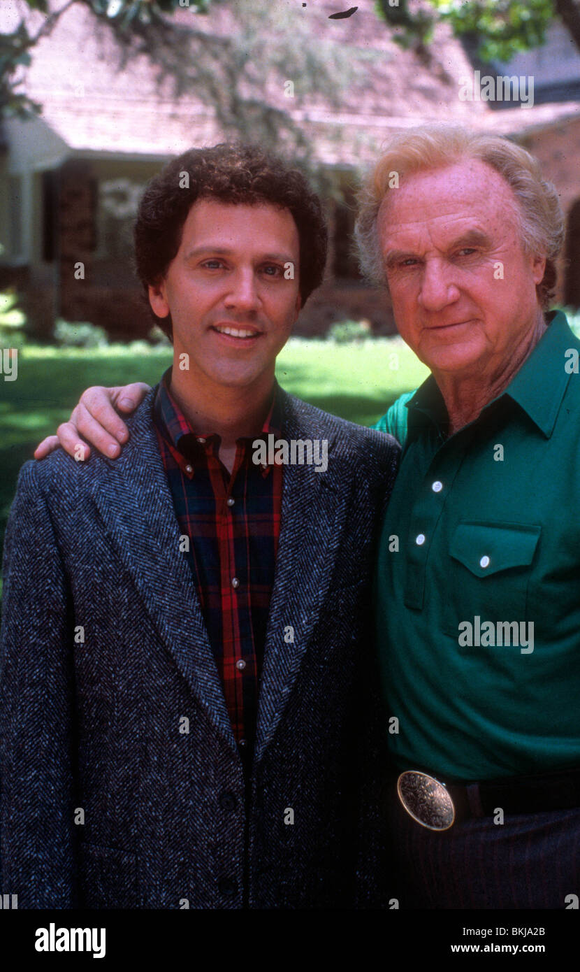 Fou COMME UN RENARD (TV) JOHN RUBINSTEIN, Jack Warden CLFX 003 Banque D'Images