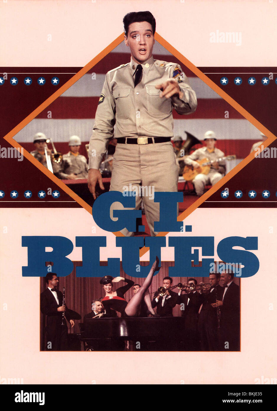 G I BLUES -1960 ELVIS PRESLEY Banque D'Images