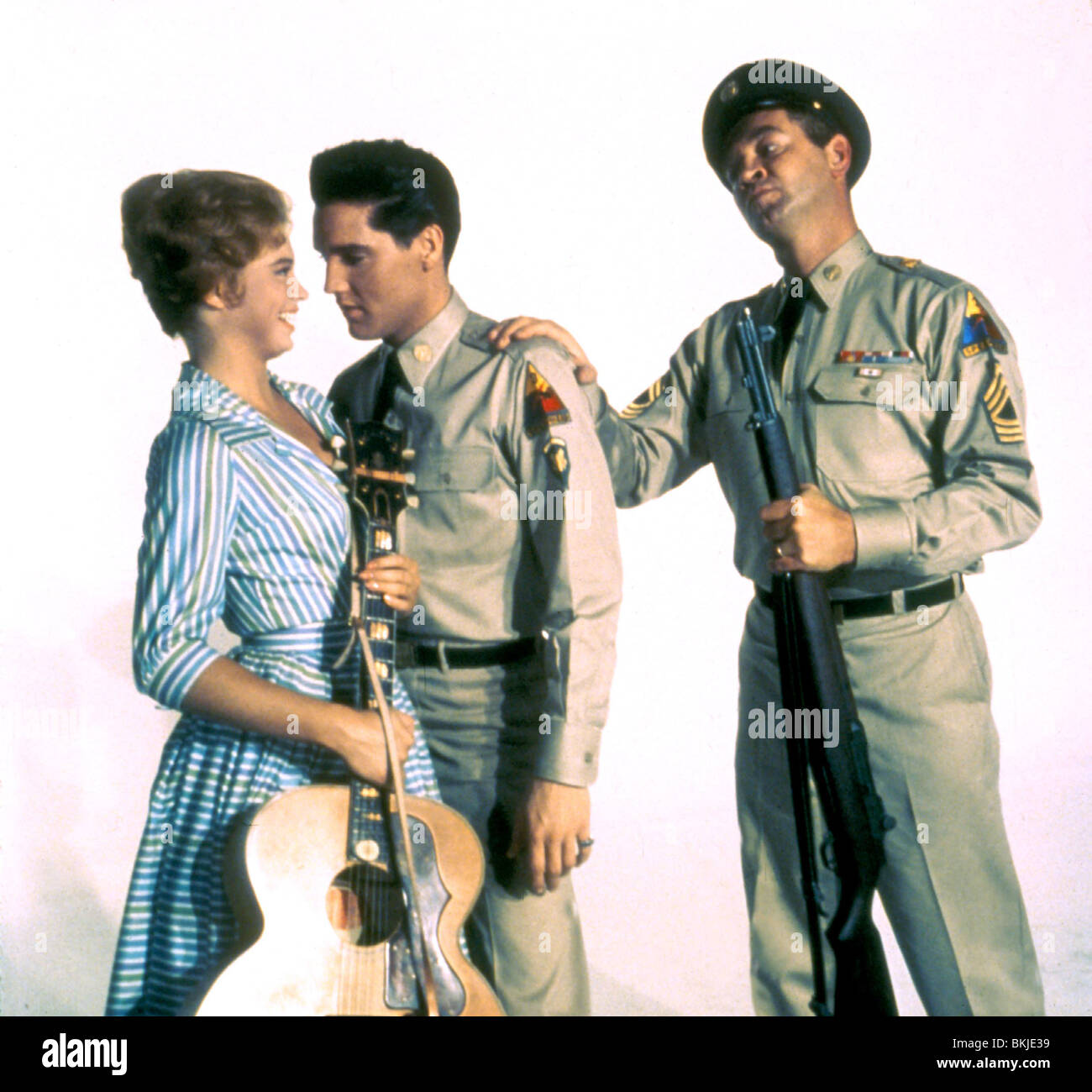 G.I. BLUES (1960) JULIET PROWSE, ELVIS PRESLEY, JAMES DOUGLAS GIB 006 L Banque D'Images