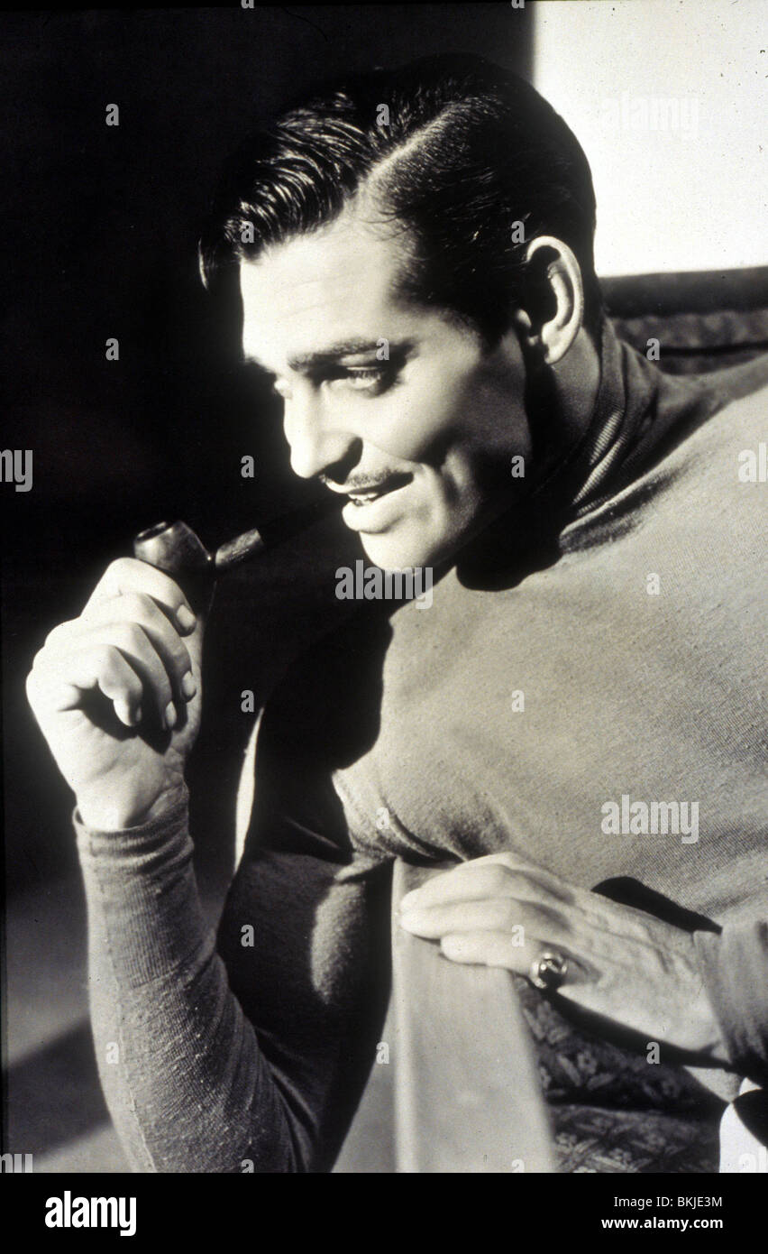 CLARK GABLE PORTRAIT Banque D'Images