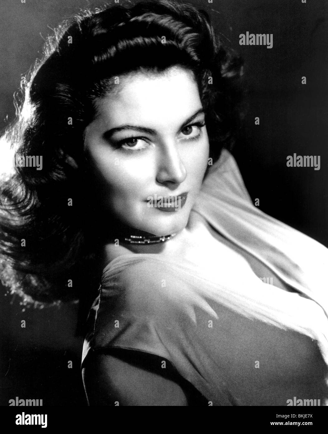 PORTRAIT D'AVA GARDNER Banque D'Images