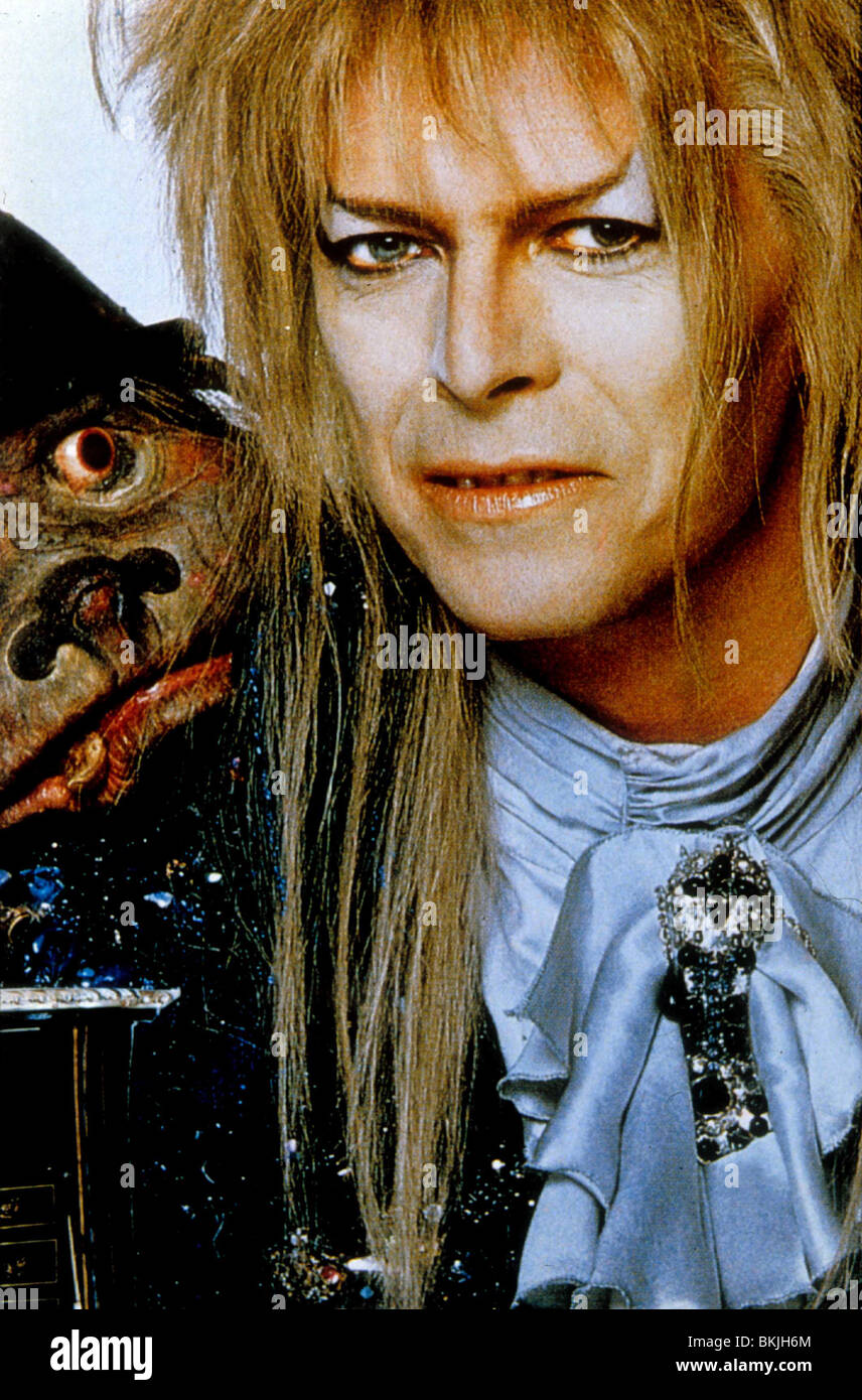 Labyrinthe -1986 David Bowie Banque D'Images