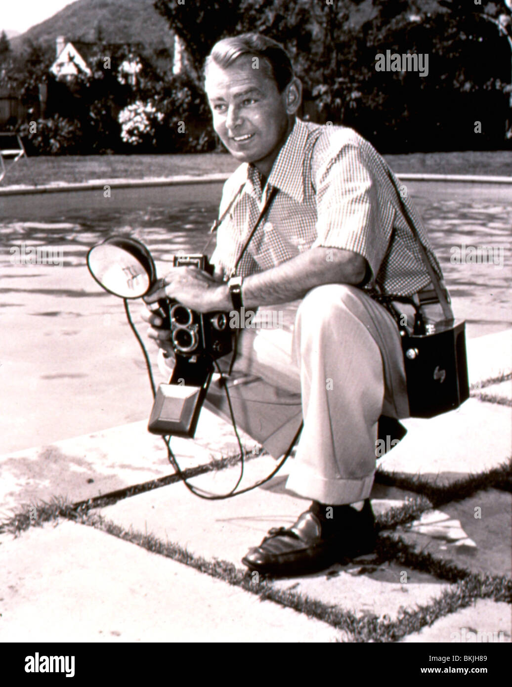 ALAN LADD PORTRAIT Banque D'Images