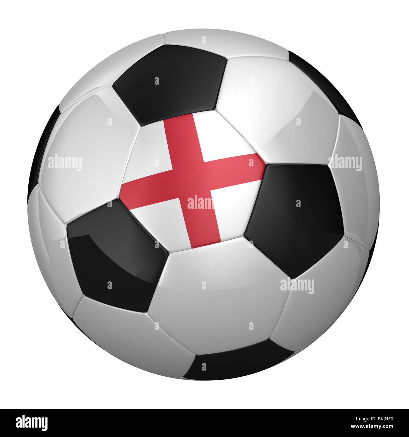 Ballon de soccer en anglais Photo Stock - Alamy