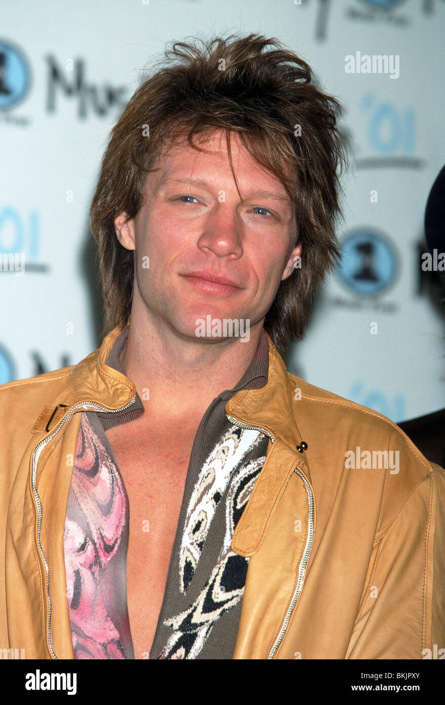 JON Bon Jovi à mon VH-1 Music Awards, le 12 février 2001 Banque D'Images
