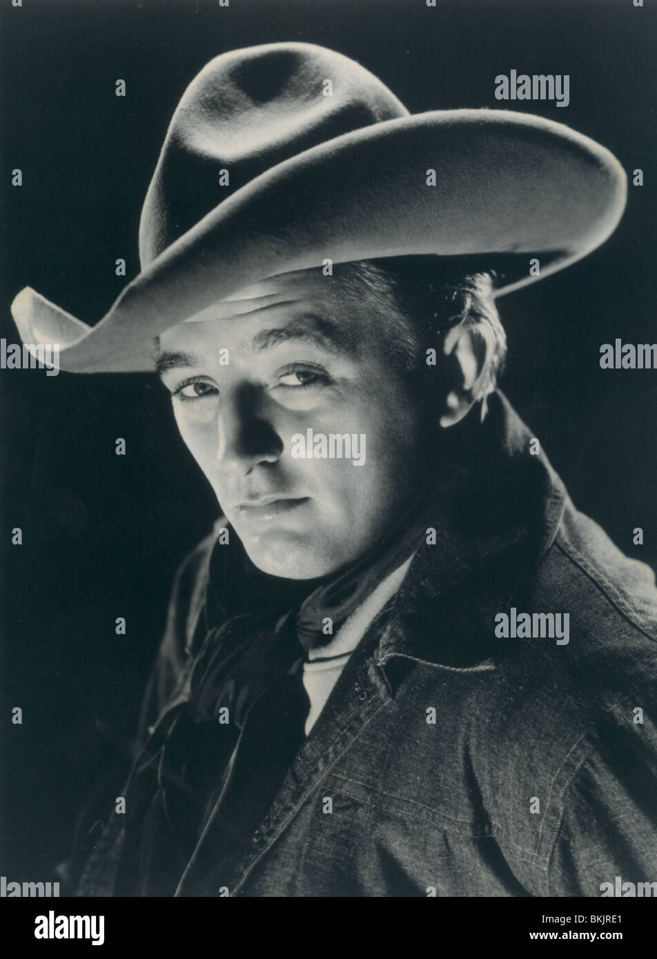PORTRAIT Robert Mitchum Banque D'Images