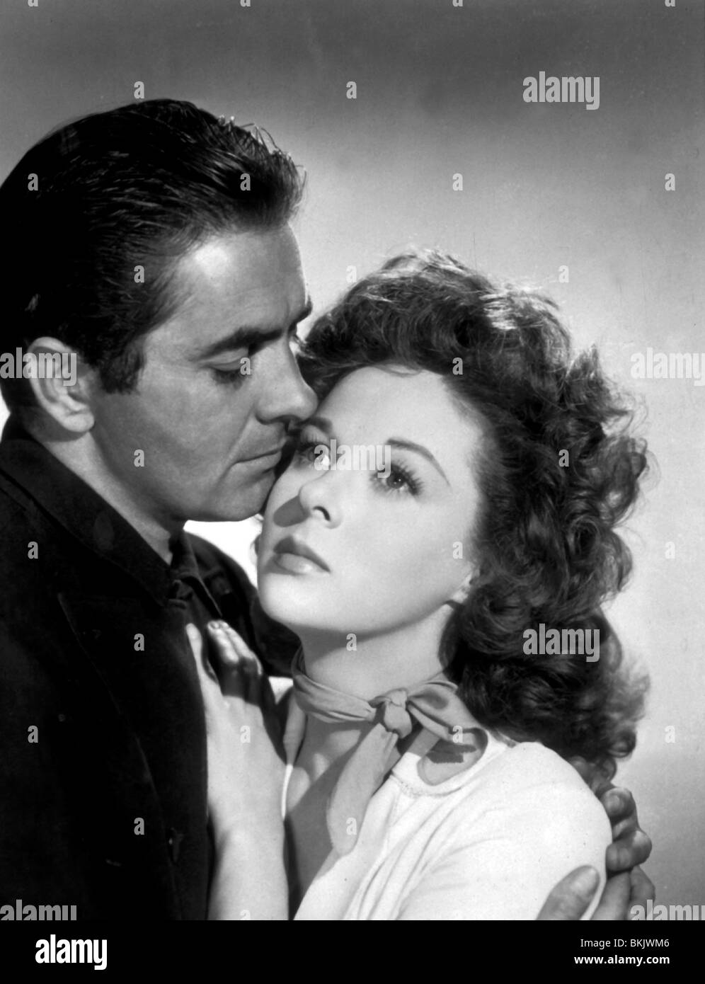 RAWHIDE (1950) Tyrone Power, SUSAN HAYWARD RWHD 004 Banque D'Images