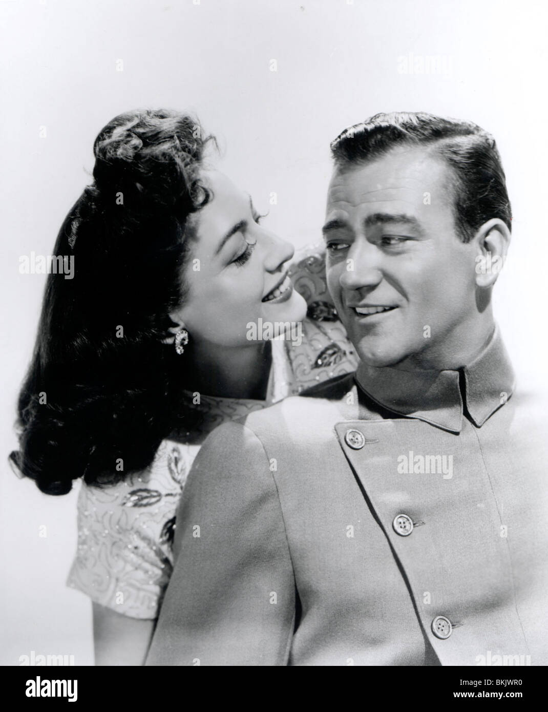 Regroupement familial EN FRANCE (1942), Joan Crawford, JOHN WAYNE RUIF 001 P Banque D'Images