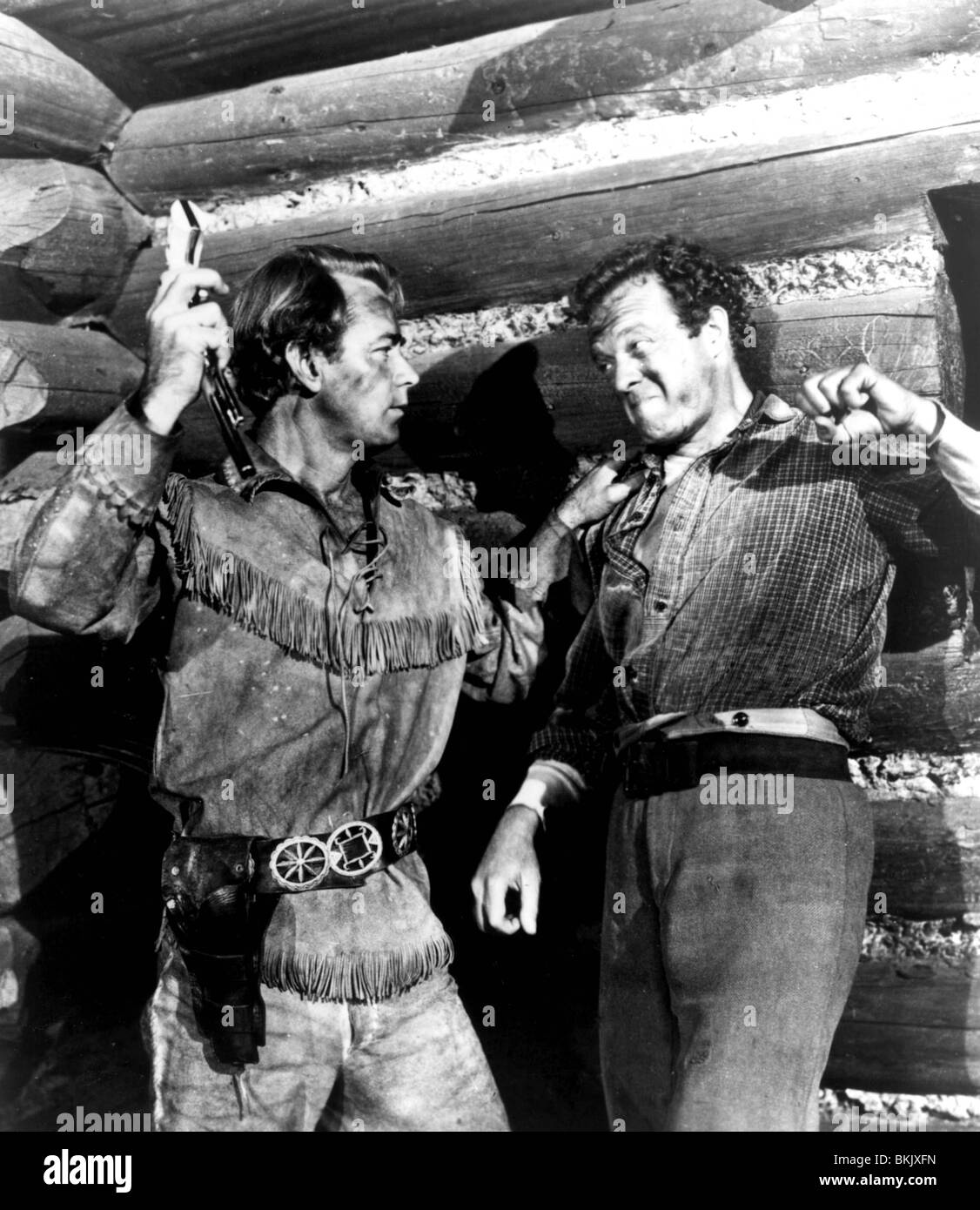 SHANE (1953) ALAN LADD, VAN HEFLIN SHAE 004P Banque D'Images