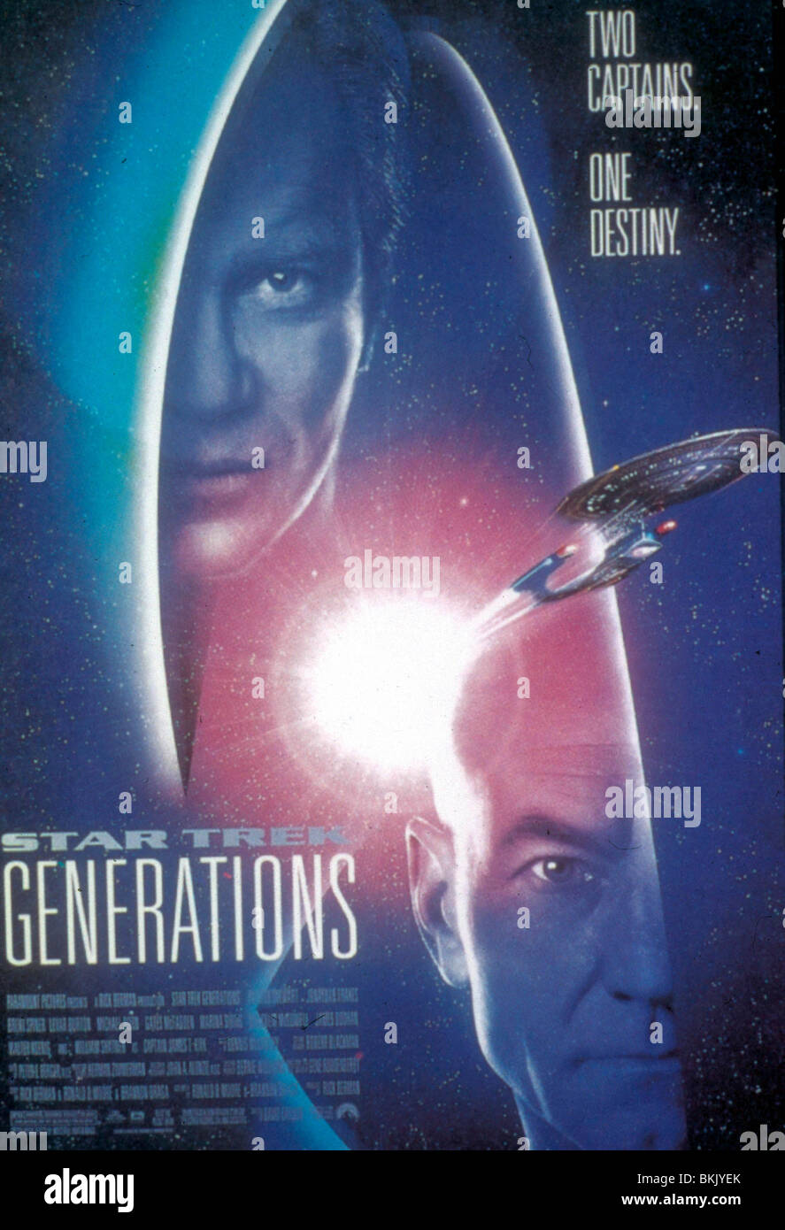 STAR TREK : générations (1994) POSTER STGN SG 046 Banque D'Images