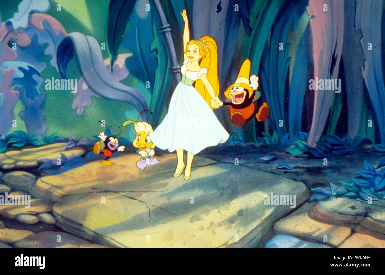 THUMBELINA -1994 ANIMATION Banque D'Images