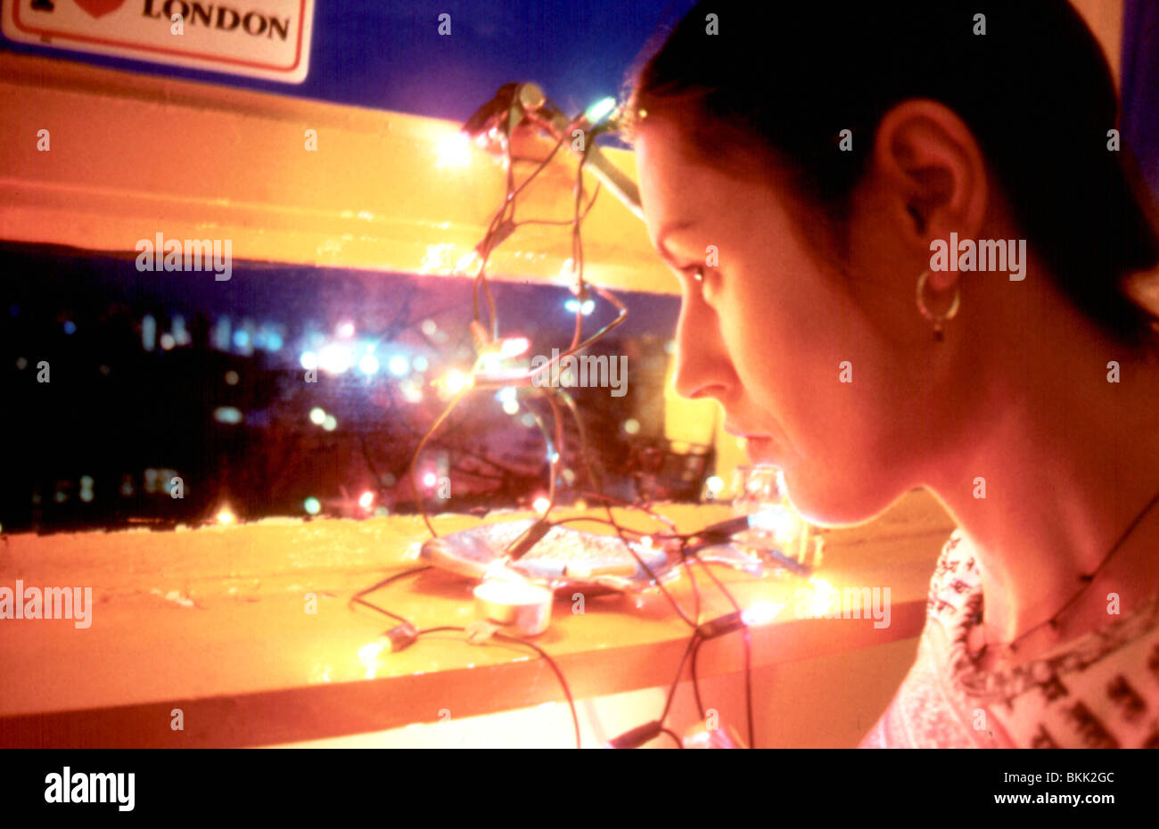 WONDERLAND -1999 GINA MCKEE Banque D'Images