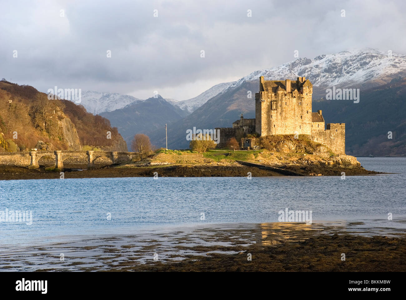 Le Château d'Eilean Donan, Dornie, Ecosse Banque D'Images