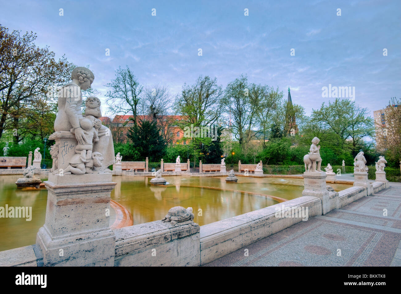 La fontaines fable Banque de photographies et d’images à haute