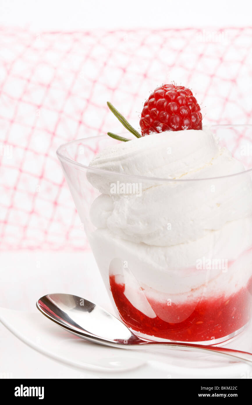 dessert de Berry Banque D'Images