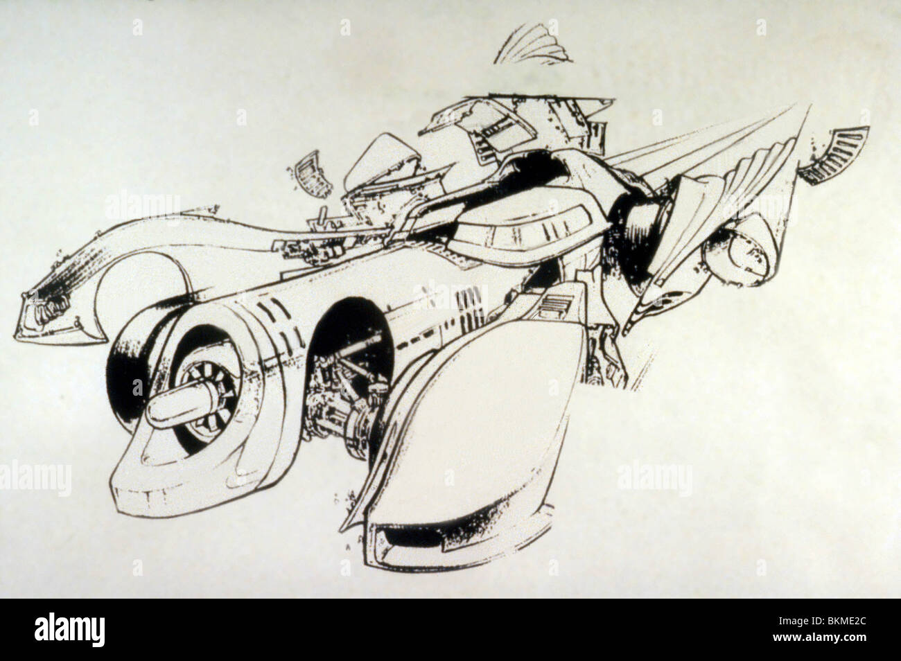 BATMAN -1992 ARTWORK Banque D'Images