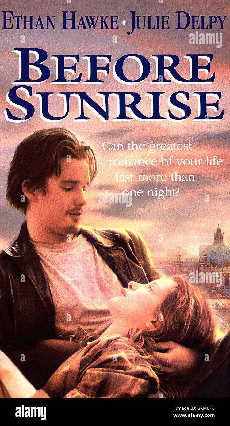 Avant le lever du soleil -1995 POSTER Banque D'Images