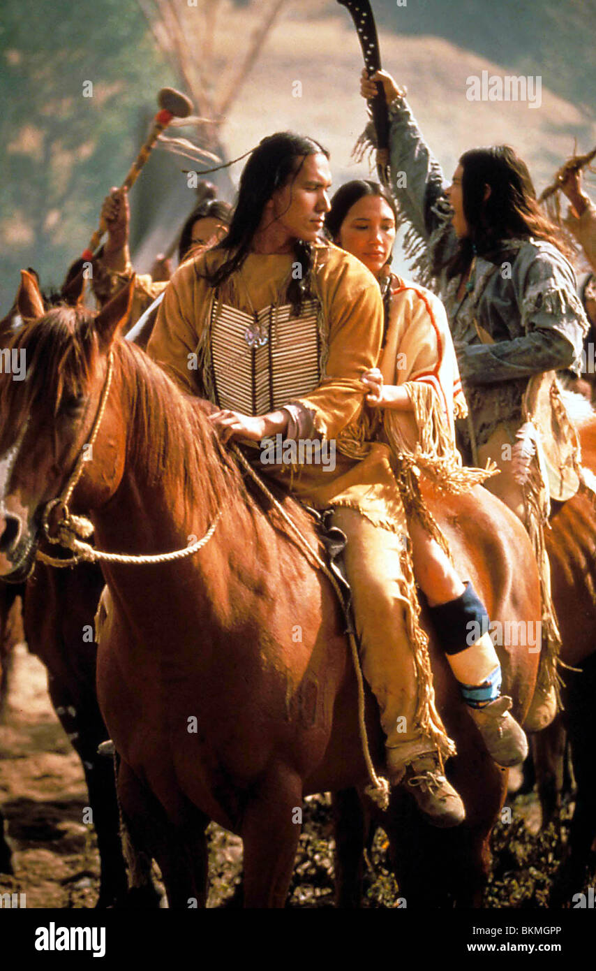 CRAZY HORSE (TVM-1996) MICHAEL GRAY YEUX CRAZ 003 Banque D'Images