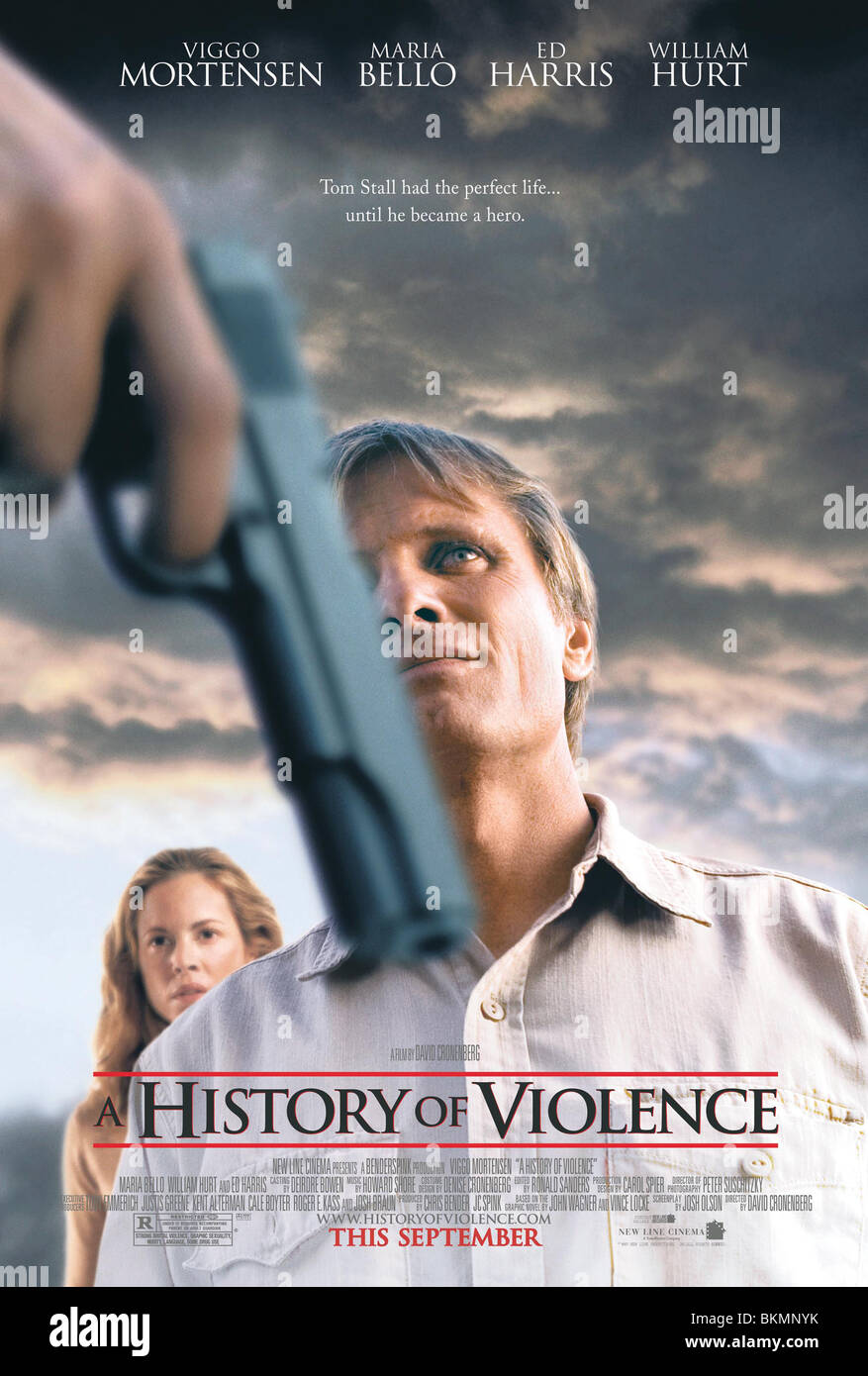 Une HISTOIRE DE LA VIOLENCE (2005) ANCIENNE HOFV 001-22 Banque D'Images