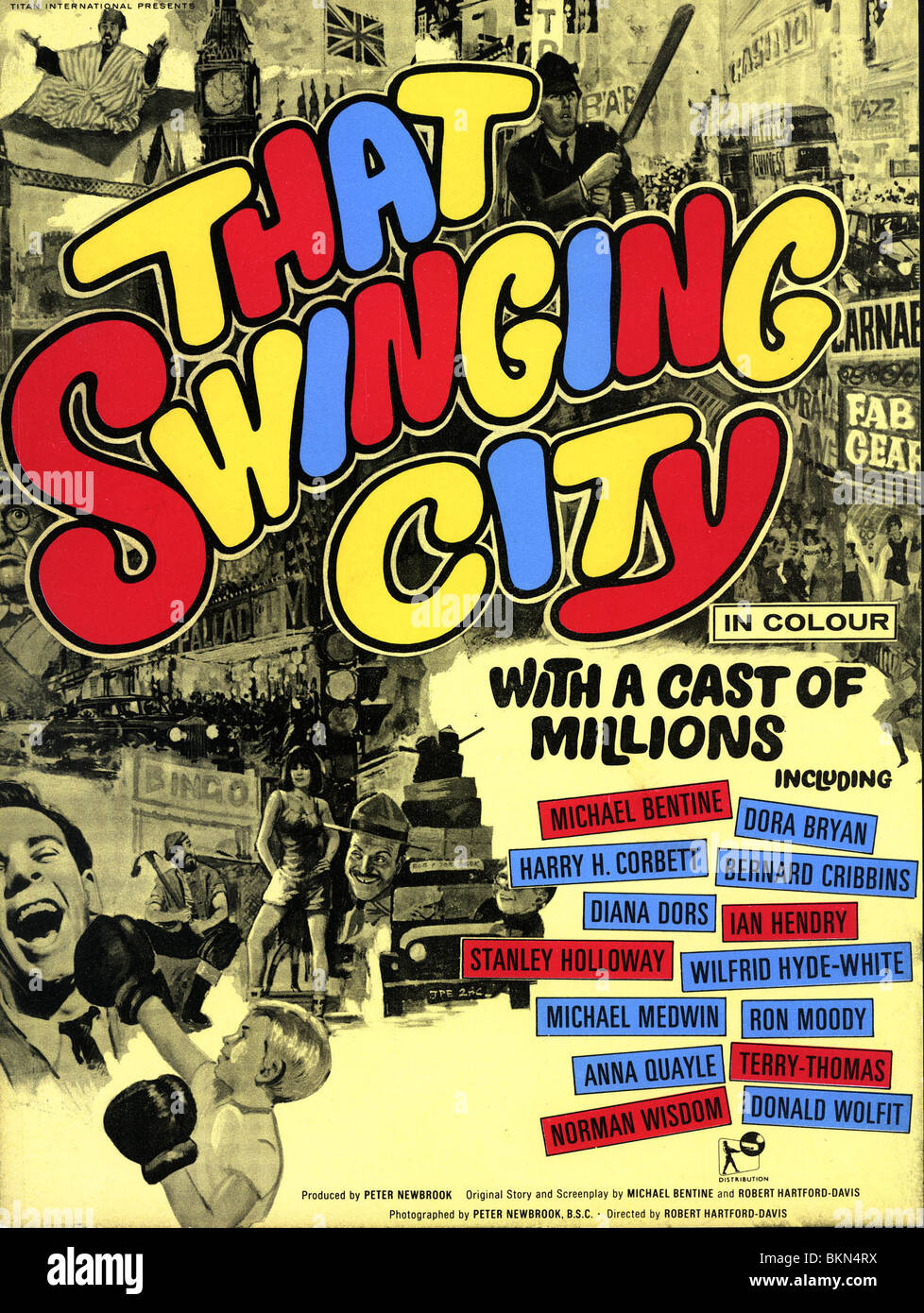 Que SWINGING CITY (1966) ROBERT HARTFORD DAVIS (DIR) TSWC 001 VS Banque D'Images