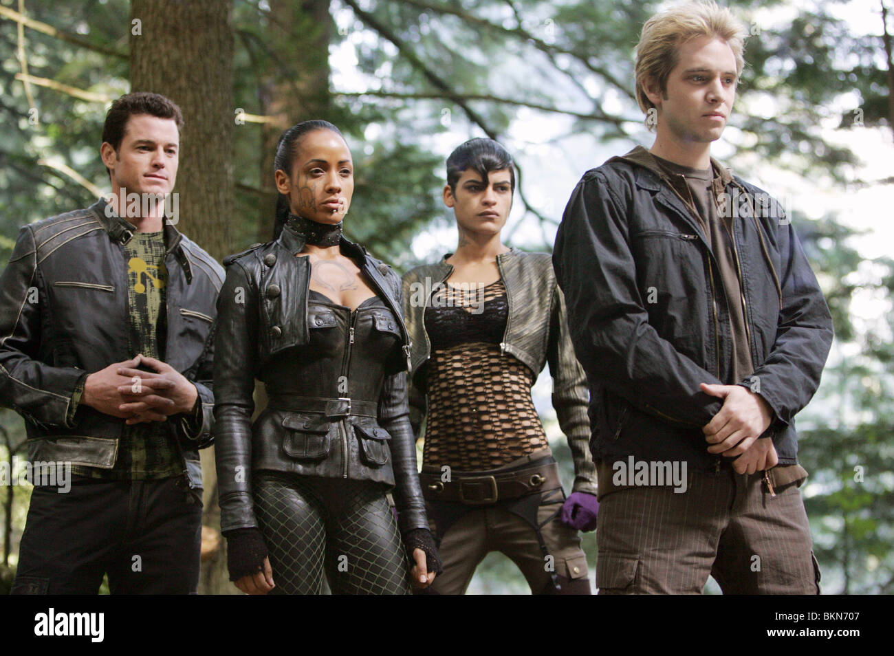 X-MEN : THE LAST STAND (2006) X3 (ALT) ERIC DANE, HOMME MULTIPLE, DANIA RAMIREZ, Callisto, ARCLIGHT OMAHYRA, AARON STANFORD, PYRO, Banque D'Images