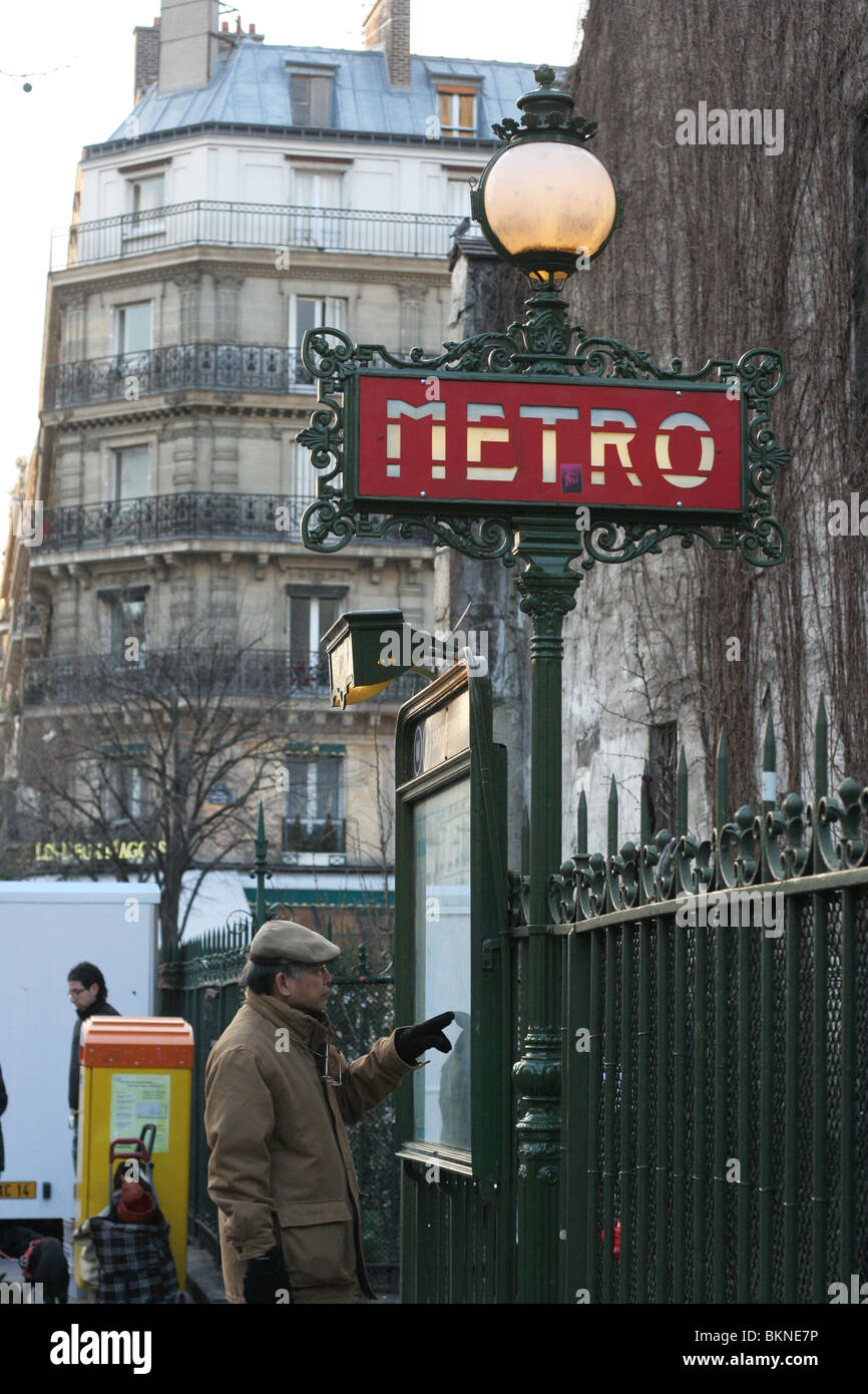Mapa del metro de paris Banque de photographies et d’images à haute ...