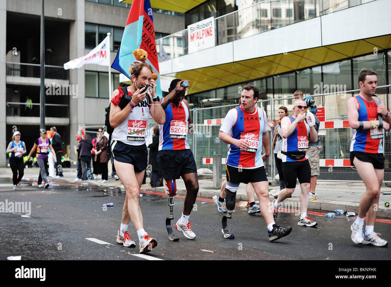 Marathon de Londres 2010 Banque D'Images