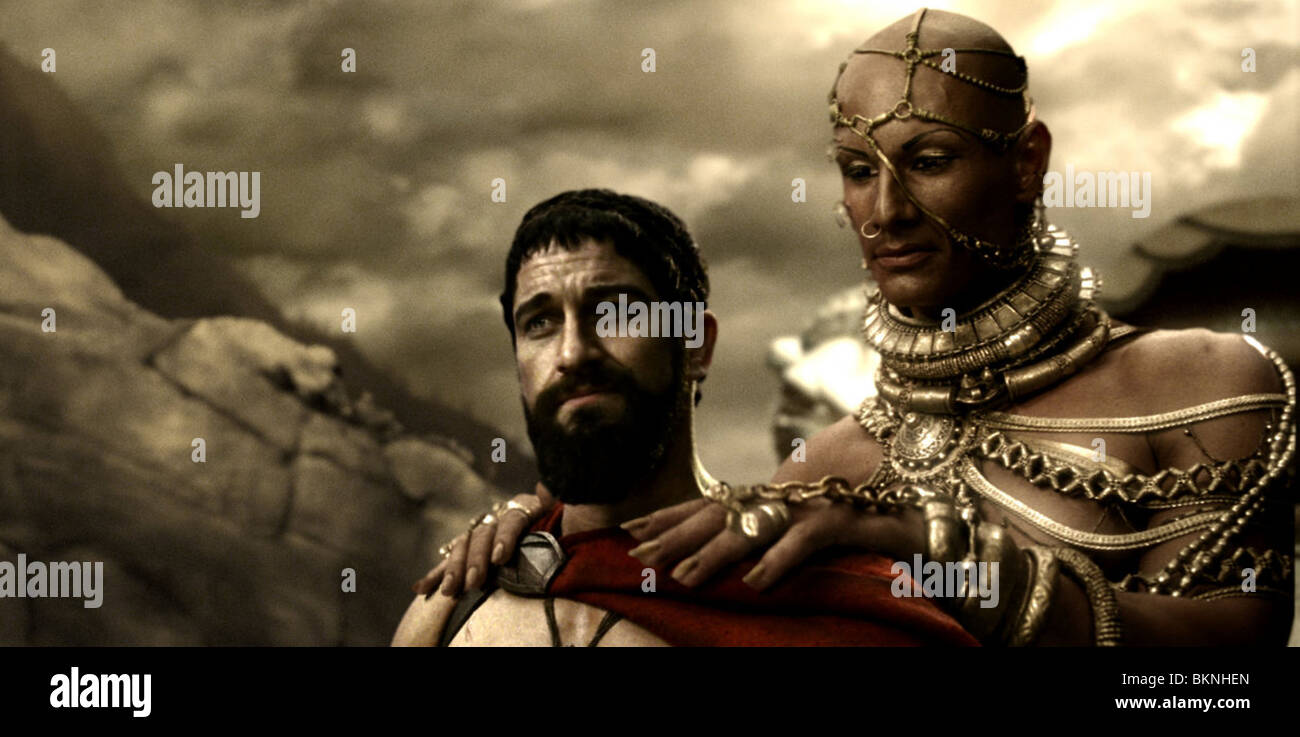 300 (2006) de Gerard Butler, RODRIGO SANTORO 300-001-03 Banque D'Images
