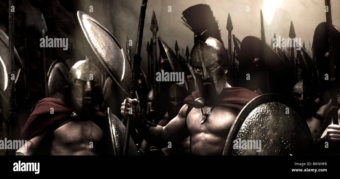 300 -2006 GERARD BUTLER Banque D'Images