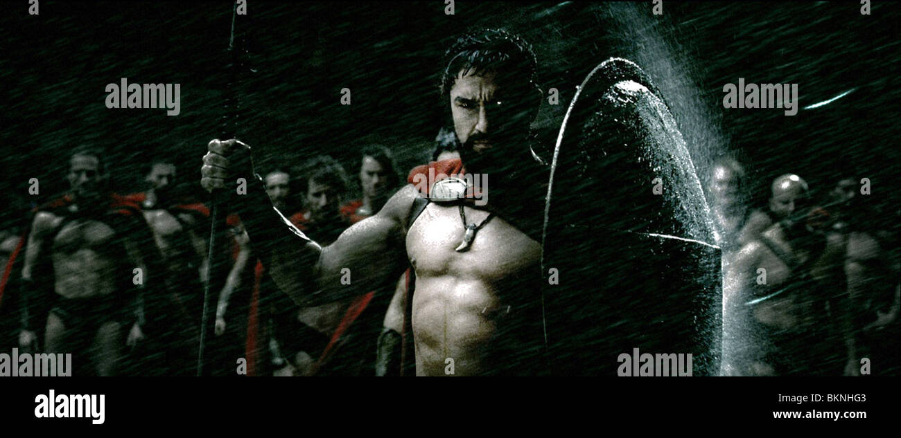300 -2006 GERARD BUTLER Banque D'Images