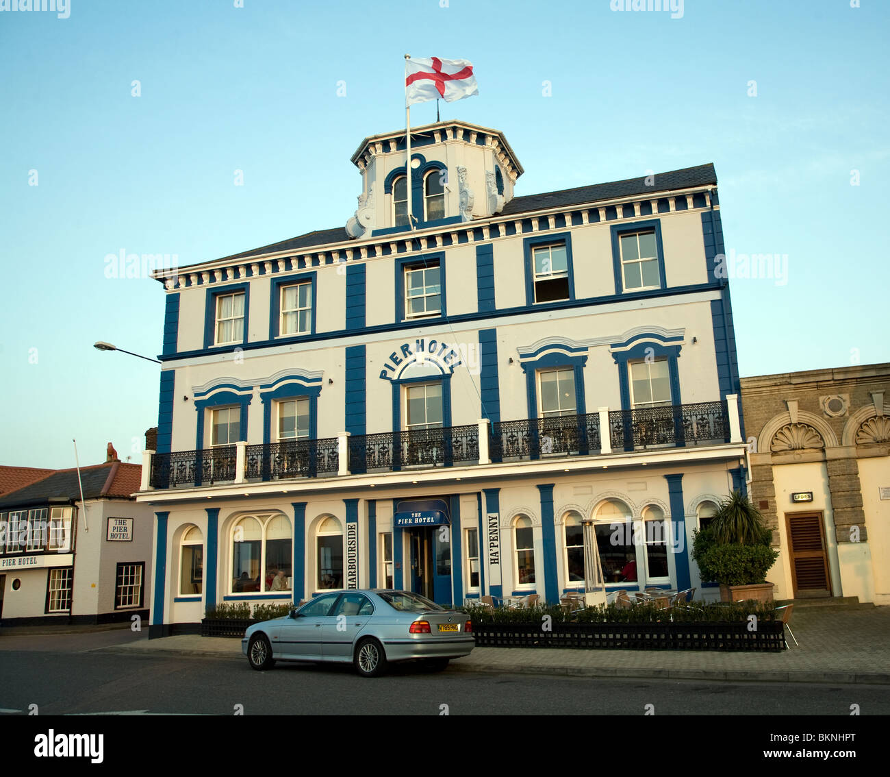 Pier Hotel, Harwich, Essex Banque D'Images