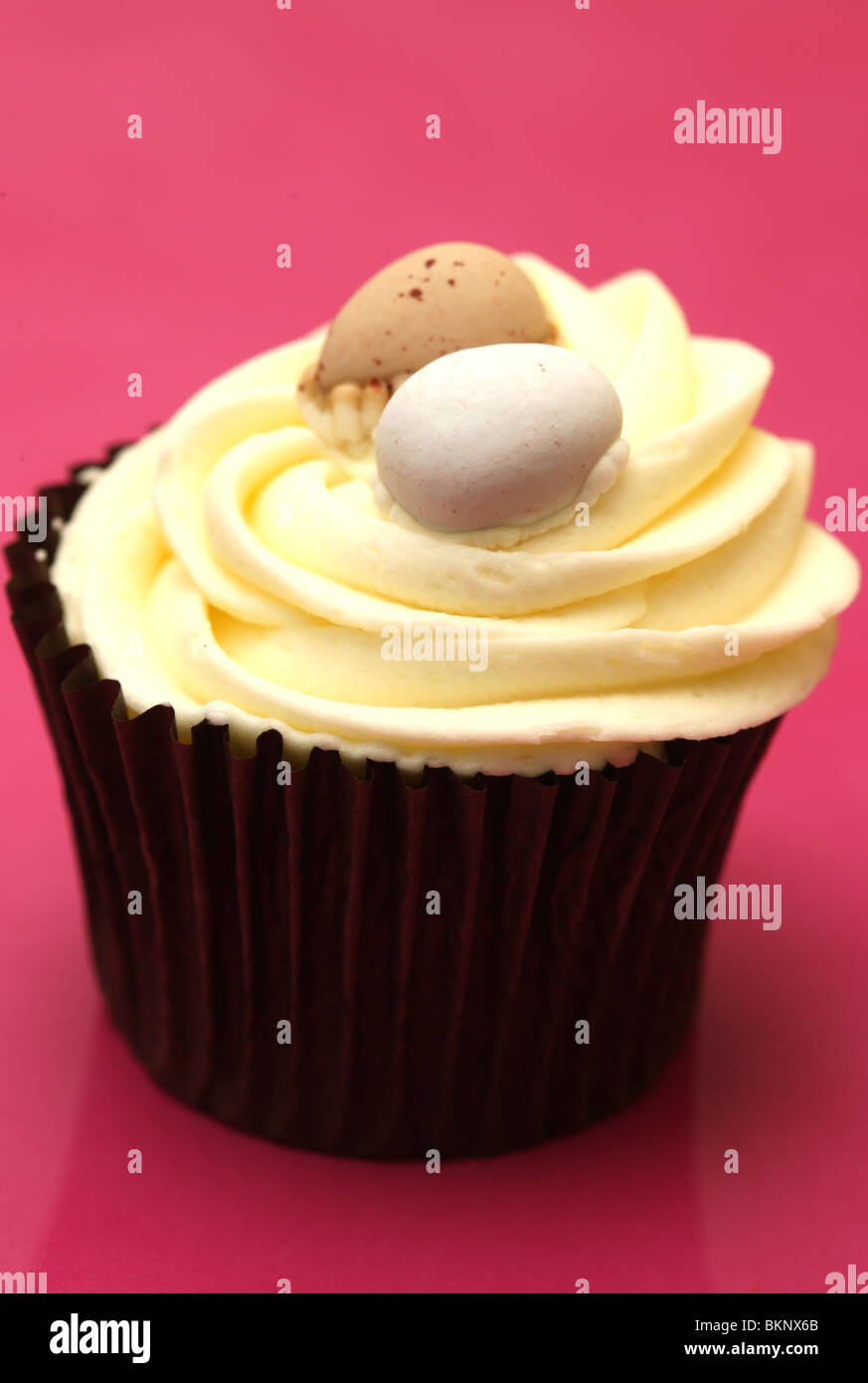 Easter cup cakes Banque D'Images