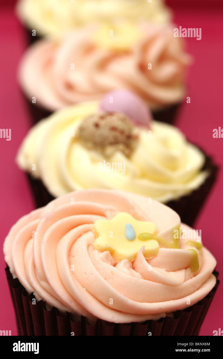 Easter cup cakes Banque D'Images