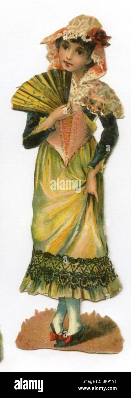 Dame Fanning elle-même Banque D'Images