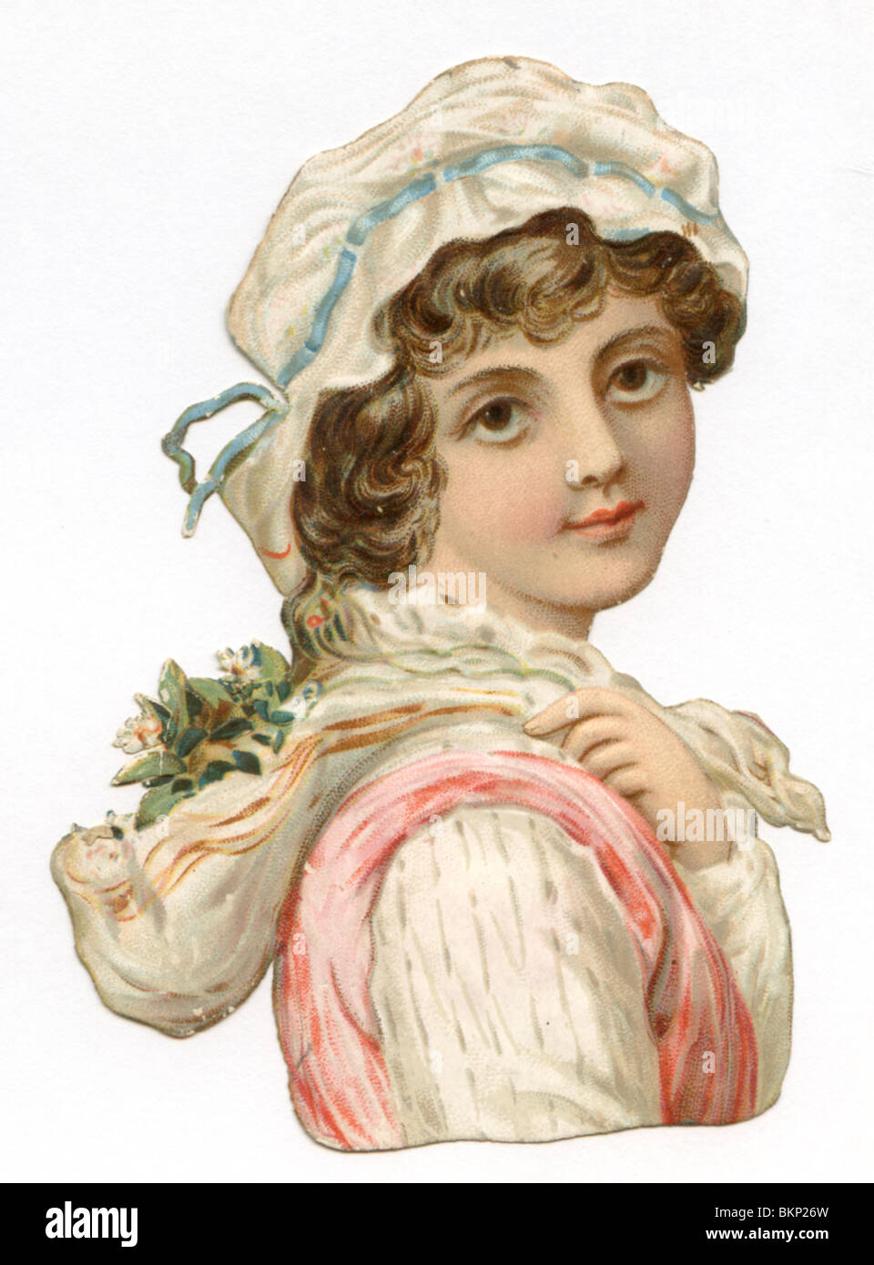 Portrait d'une jeune femme Banque D'Images