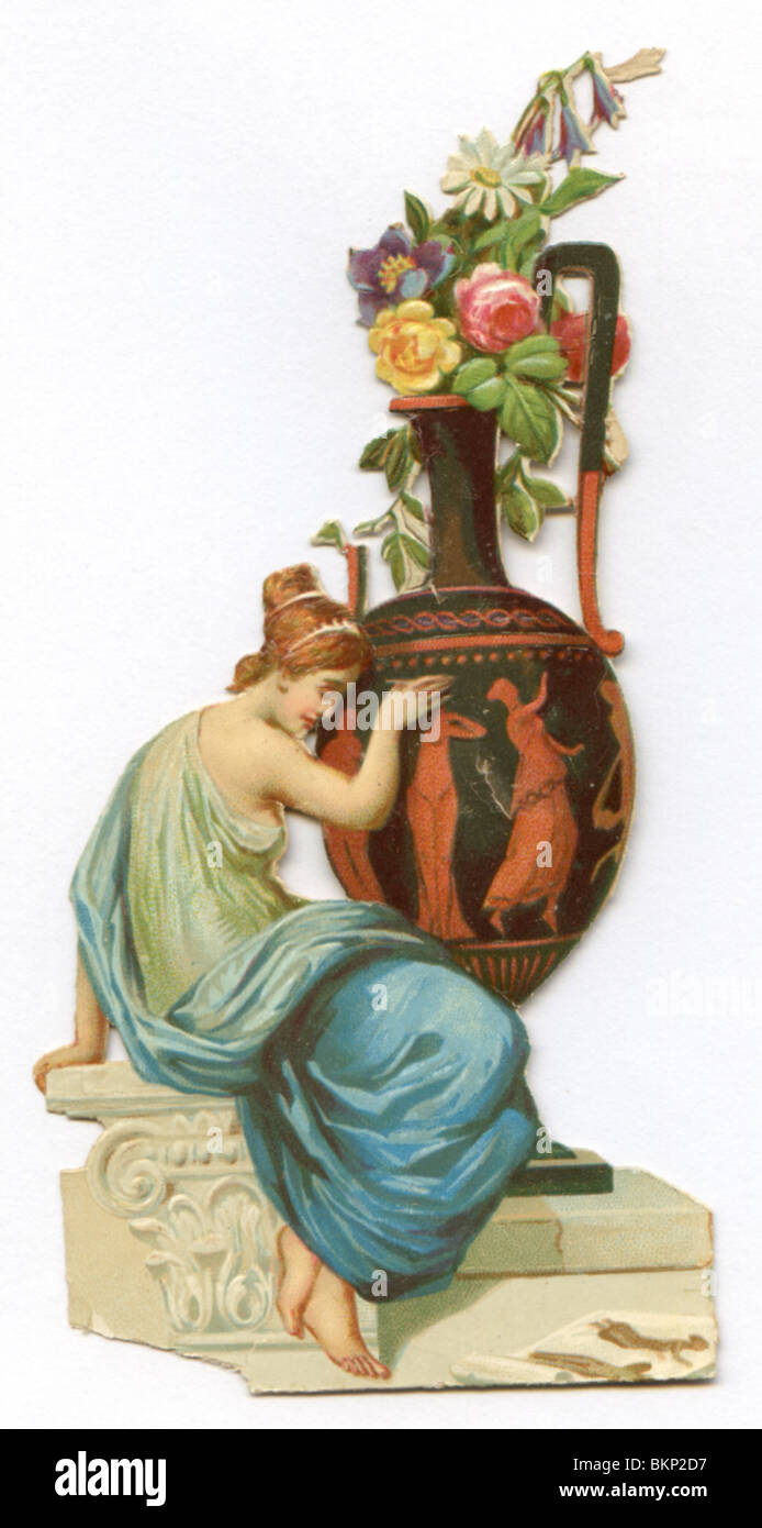 Femme qui pleure Banque D'Images