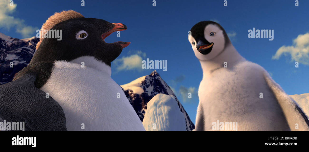 HAPPY FEET -2006 ANIMATION Banque D'Images