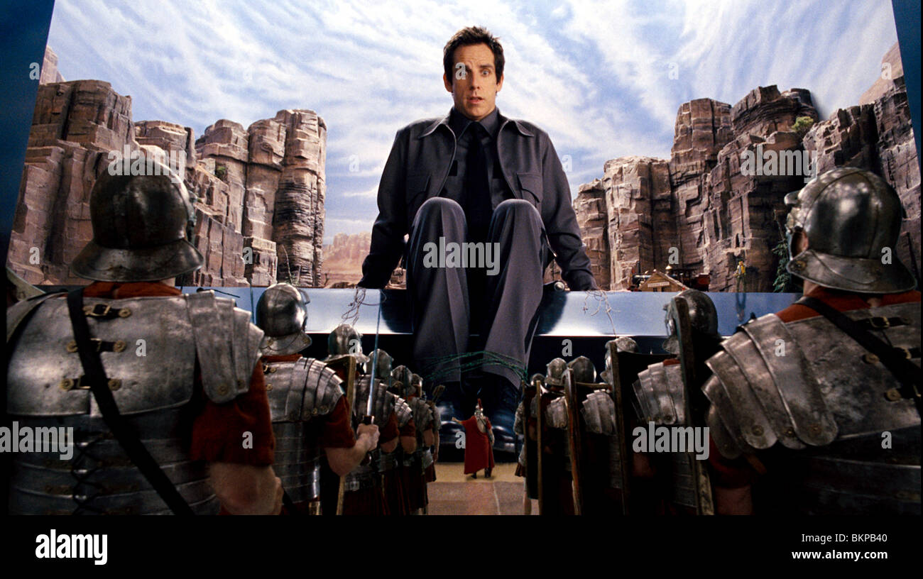 La NUIT AU MUSÉE (2006) Ben Stiller NMU 001-08 Banque D'Images