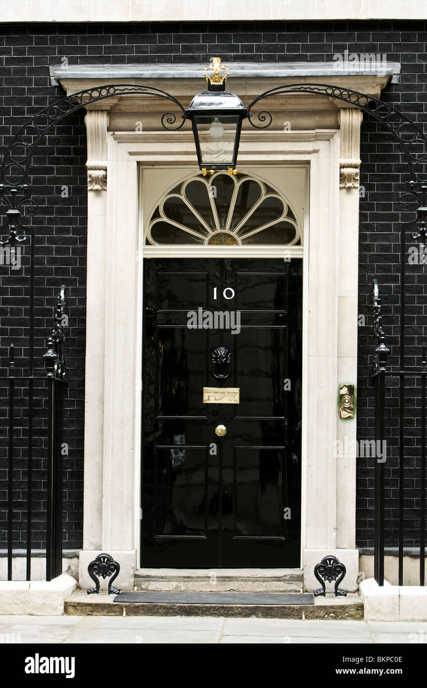 10 Downing Street, Londres, Premier ministre residence Banque D'Images