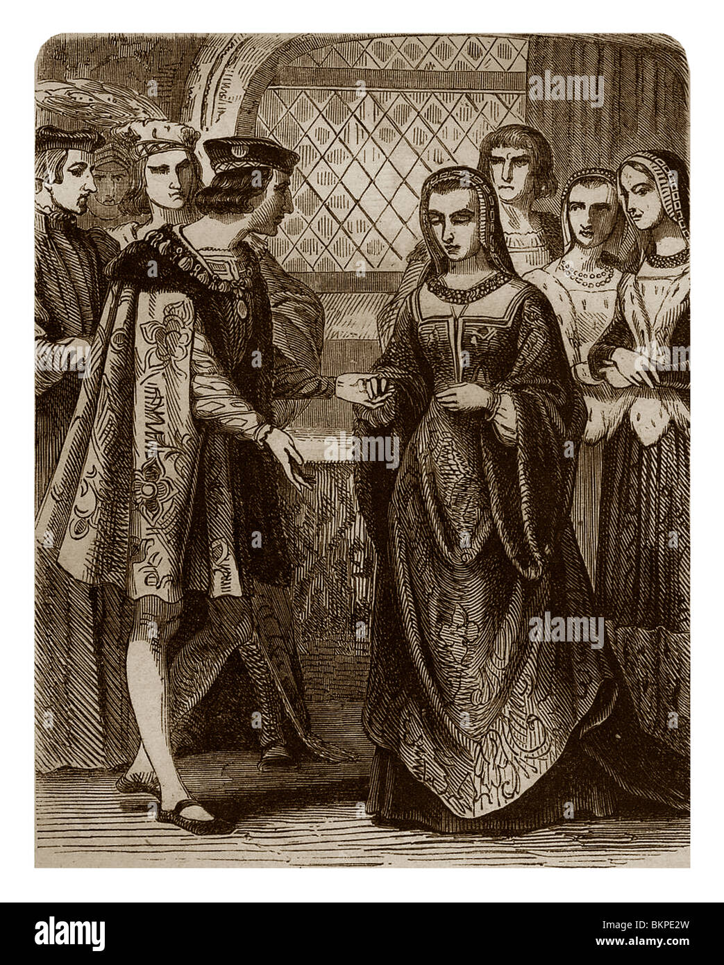 Charles viii et anne de bretagne Banque de photographies et d’images à haute résolution Alamy