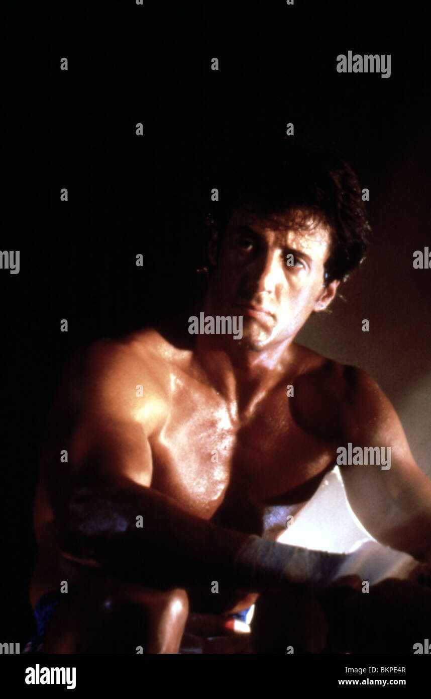 ROCKY IV (1985), Sylvester Stallone RK4 098 Banque D'Images