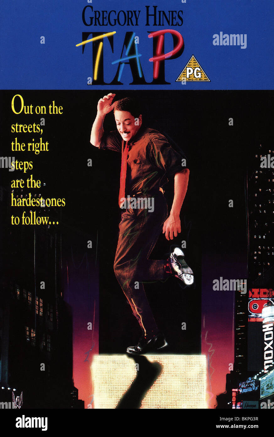 Appuyez sur (1989) GREGORY HINES NICK CASTLE (DIR) TAPP 001P Banque D'Images