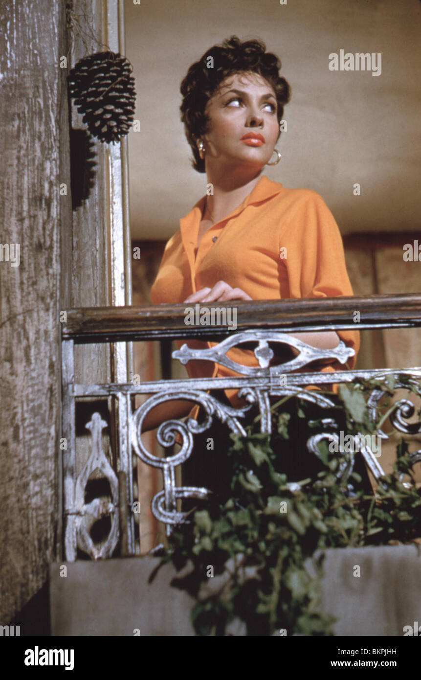 -1956 trapèze Gina Lollobrigida Banque D'Images