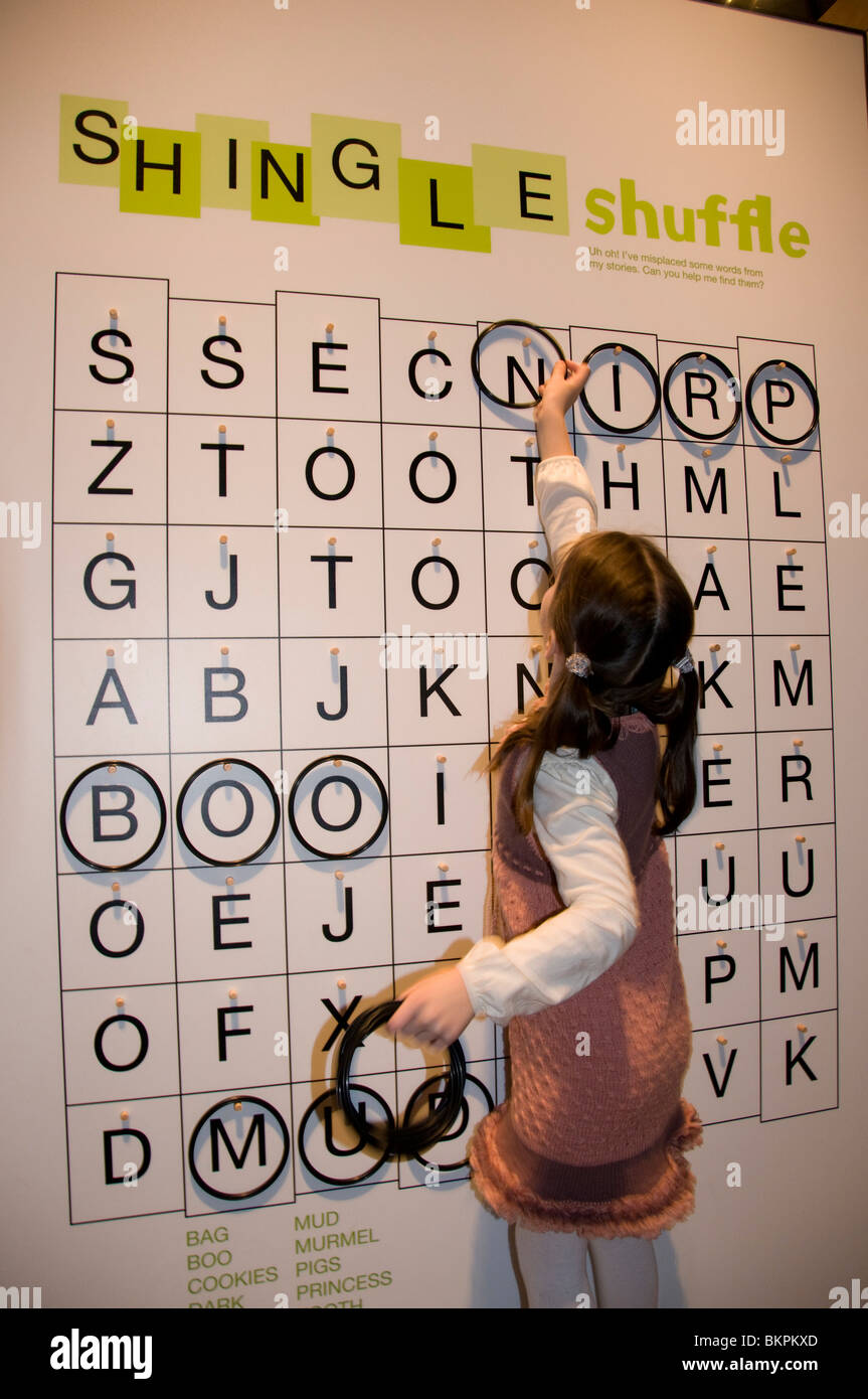 Dans un établissement d'enfants de Robert Munsch au Musée McCord Montréal Banque D'Images