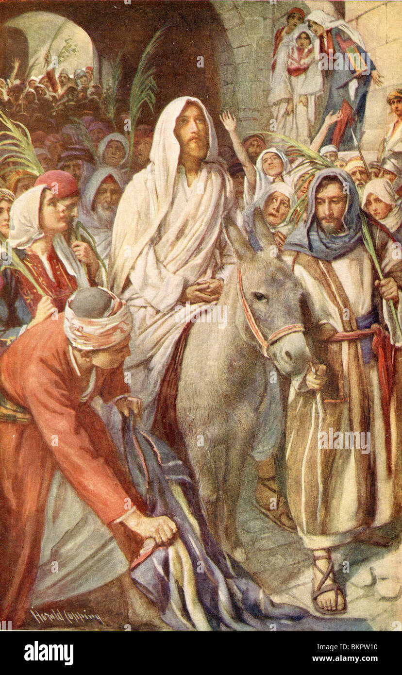 Hosanna b ni soit celui qui vient au nom du seigneur st mark xi 9